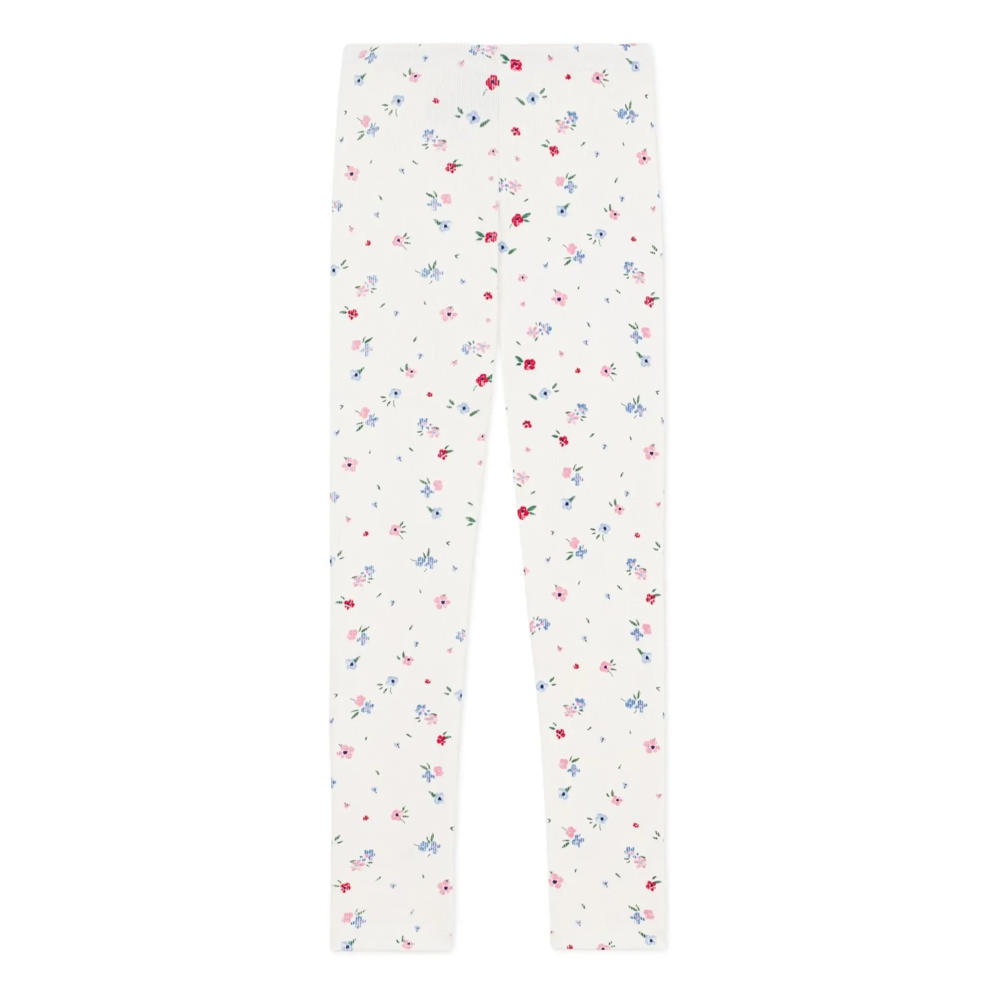 Petit Bateau - Floral Tayt | Beyaz