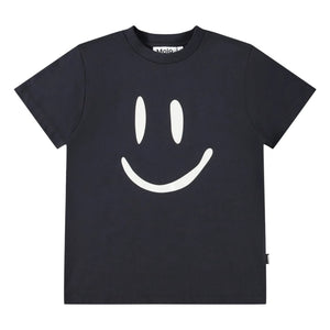 Molo - Roxo Smiley Organik Pamuk Tişört | Siyah