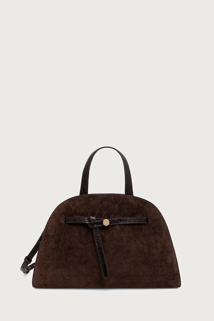 Tory Burch Kadın Süet Romy Suede Bauletto Çanta