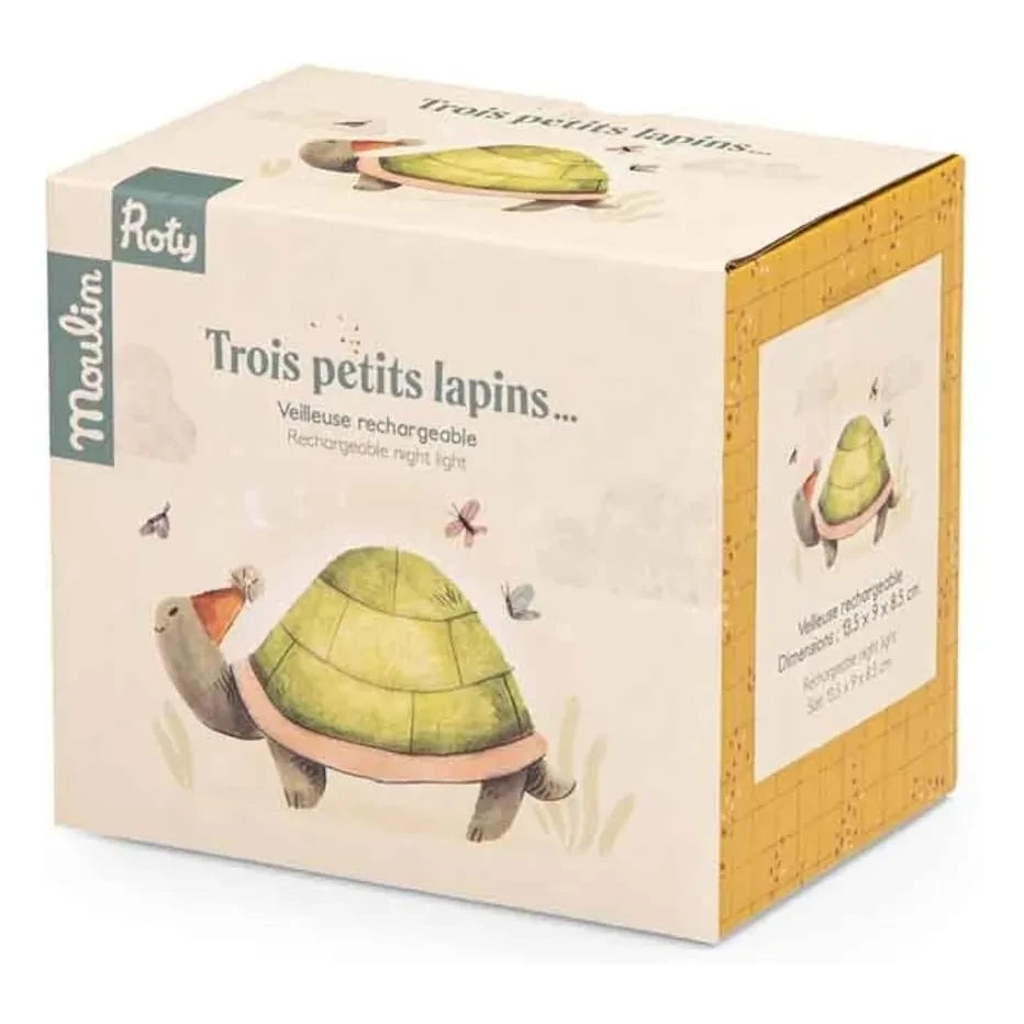 Moulin Roty - Schildkröten-Nachtlicht - Trois petits lapins