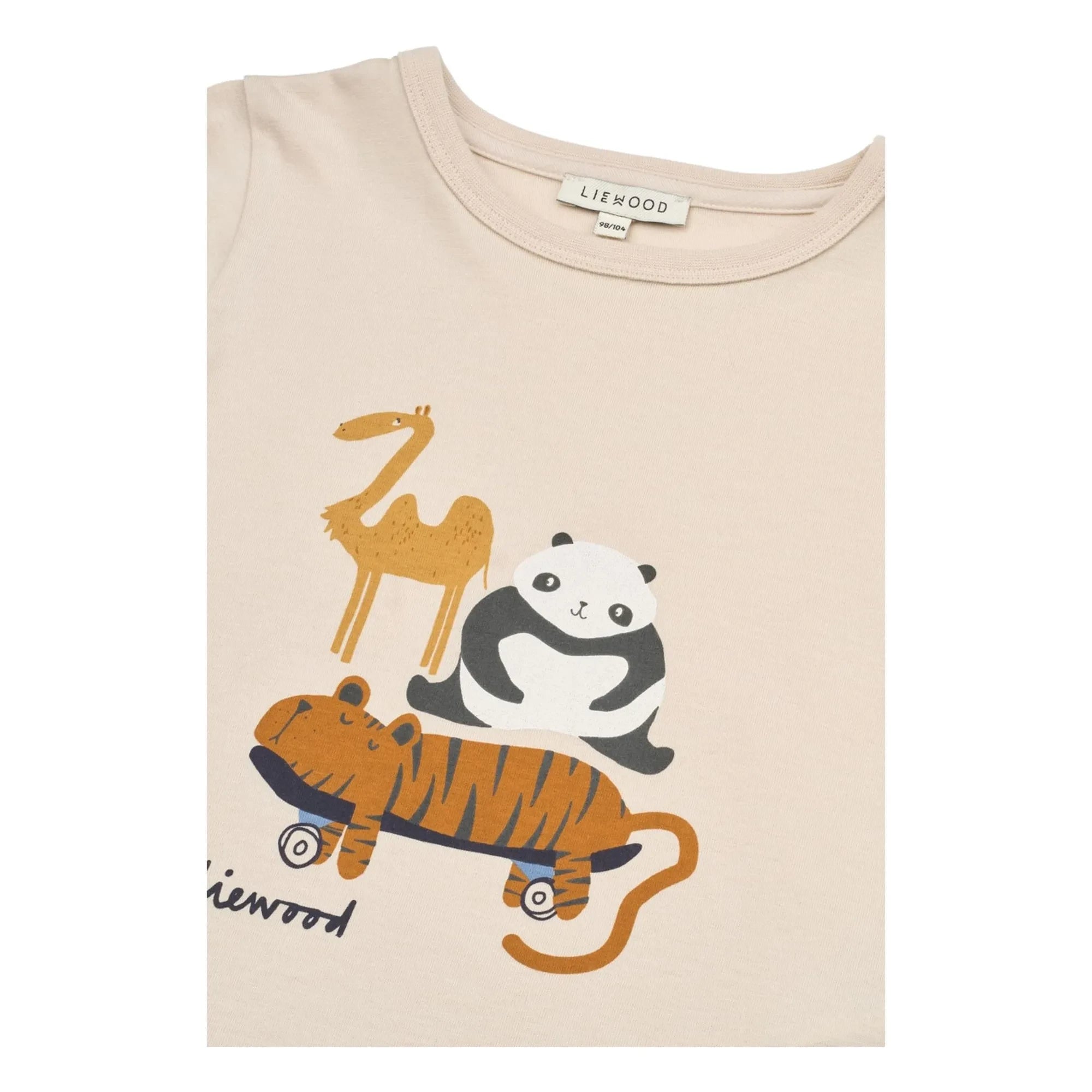 Liewood - Apia Tier-T-Shirt aus Bio-Baumwolle | Ecru
