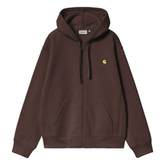 Carhartt WIP - American Script Fermuarlı Sweatshirt | Kahverengi
