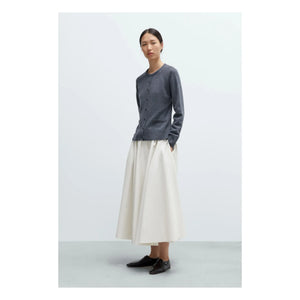 Cordera - Gri Merino Yün Halter Kazak