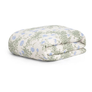 garbo&friends – Bettbezug aus Bio-Baumwolle Plumbago | Blau