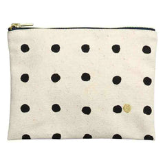 La cerise sur le gâteau - Mio Organic Cotton Polka Dot Bags | Ecru