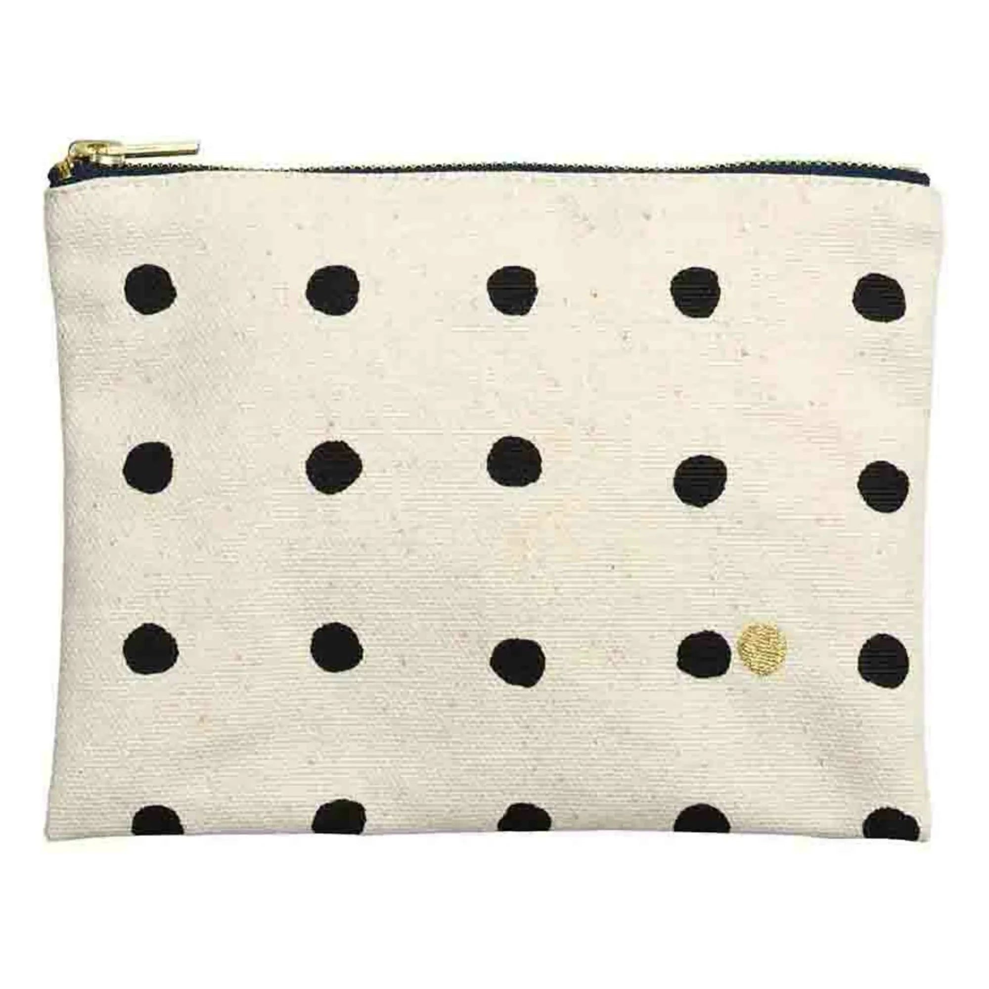 La cerise sur le gâteau - Mio Organic Cotton Polka Dot Bags | Ecru