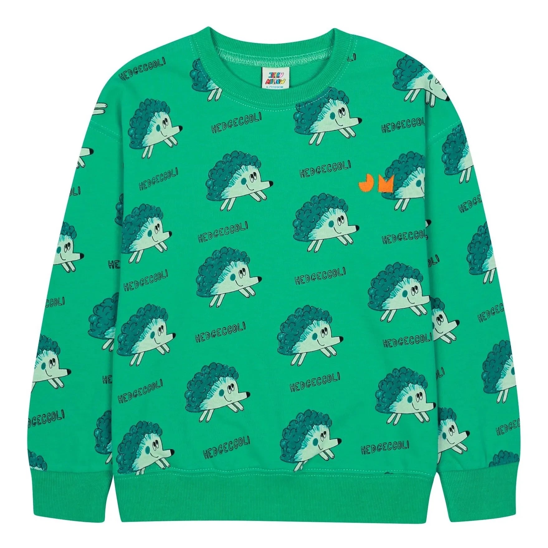 Jelly Mallow - Kirpi sweatshirt | Yeşil