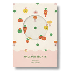 Halcyon Nights - Organik Pamuk Havuç Kundak Bezi | Ecru