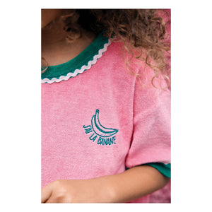 Bonton - Livia Sponge T-shirt | Powder Pink