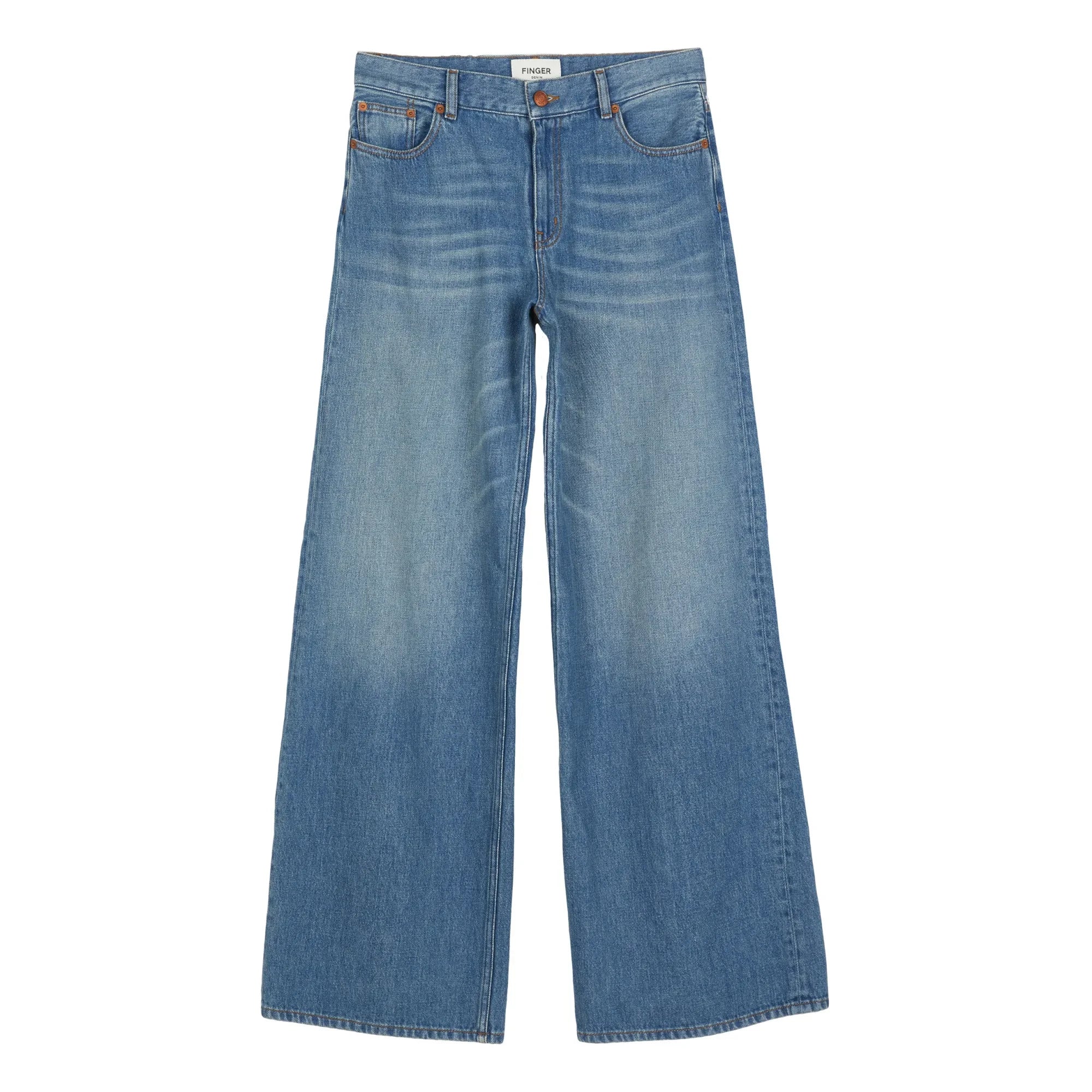 Finger in the nose - April Geniş Bol Jean | Denim
