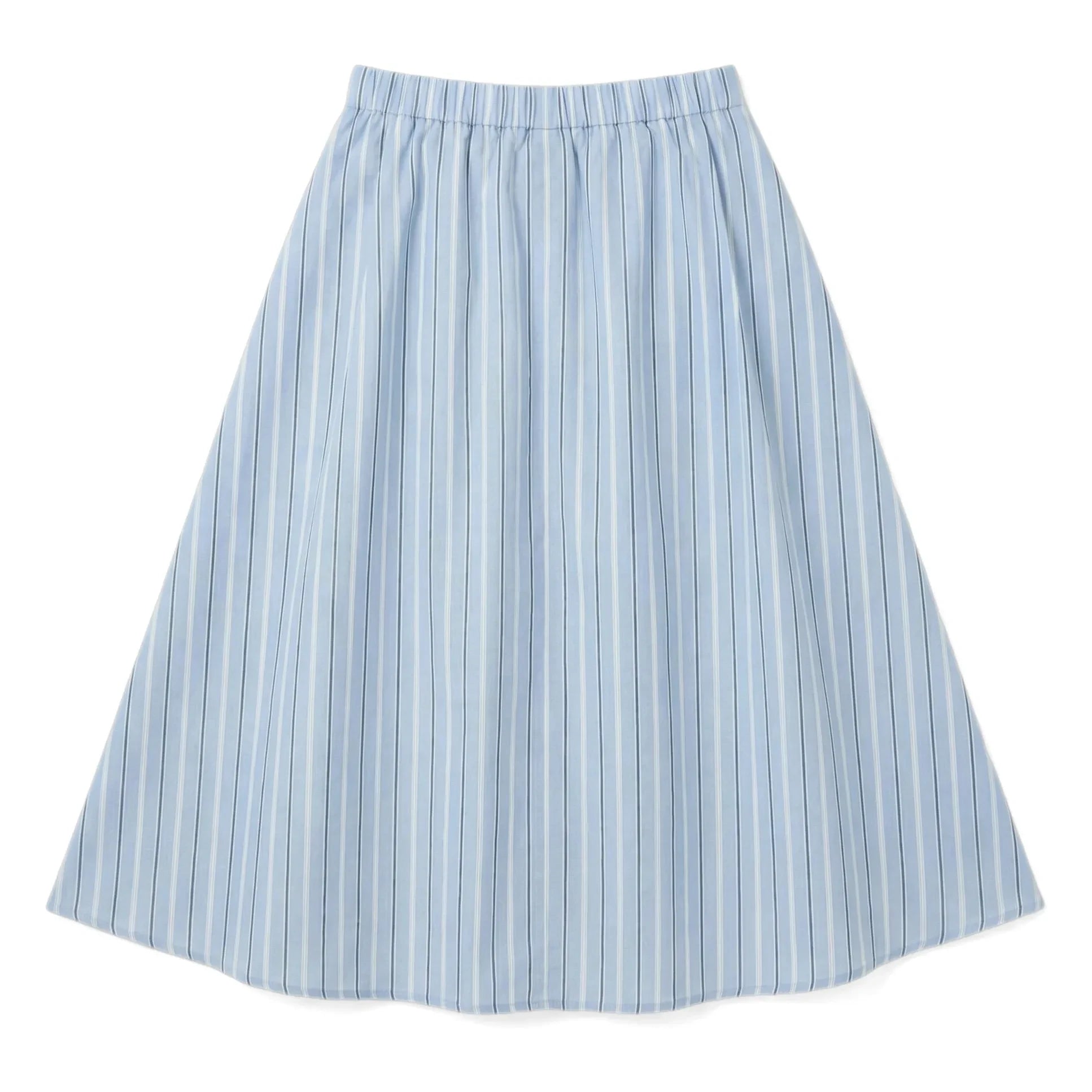 Finger in the nose - Striped Lina Skirt | Steel
