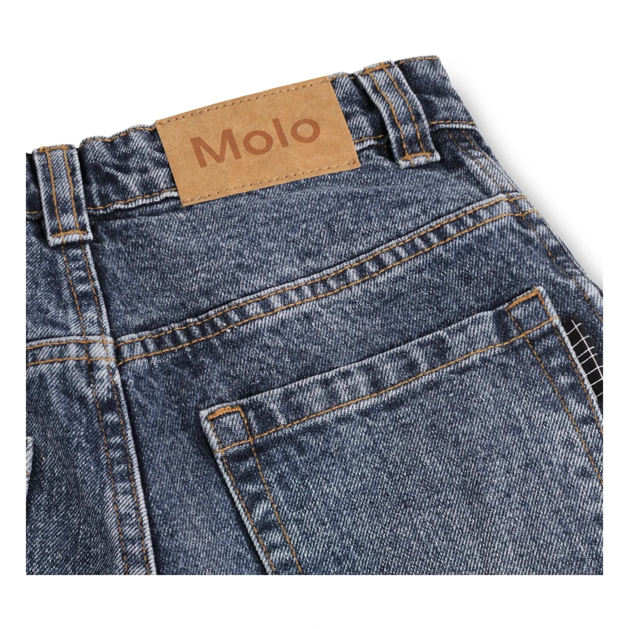 Molo - Alphie Organic Bermuda Denim Pamuk | Mavi