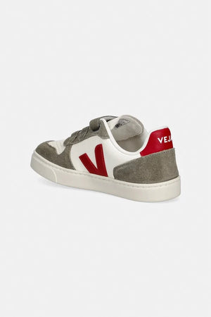 Veja Small V-10 çocuk deri spor ayakkabı