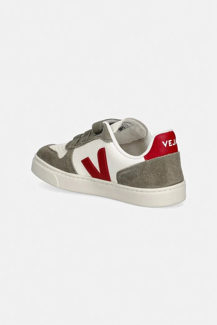Veja Small V-10 çocuk deri spor ayakkabı