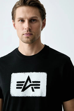 Alpha Industries Erkek Pamuk Tişört Washed Out