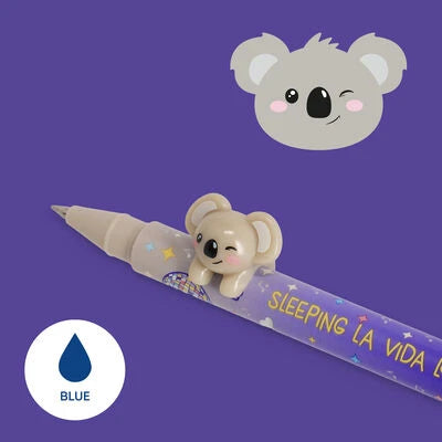 Legami - Stift mit "Sleeping la Vida Loca" Koala Tierfigur - Süße Freunde