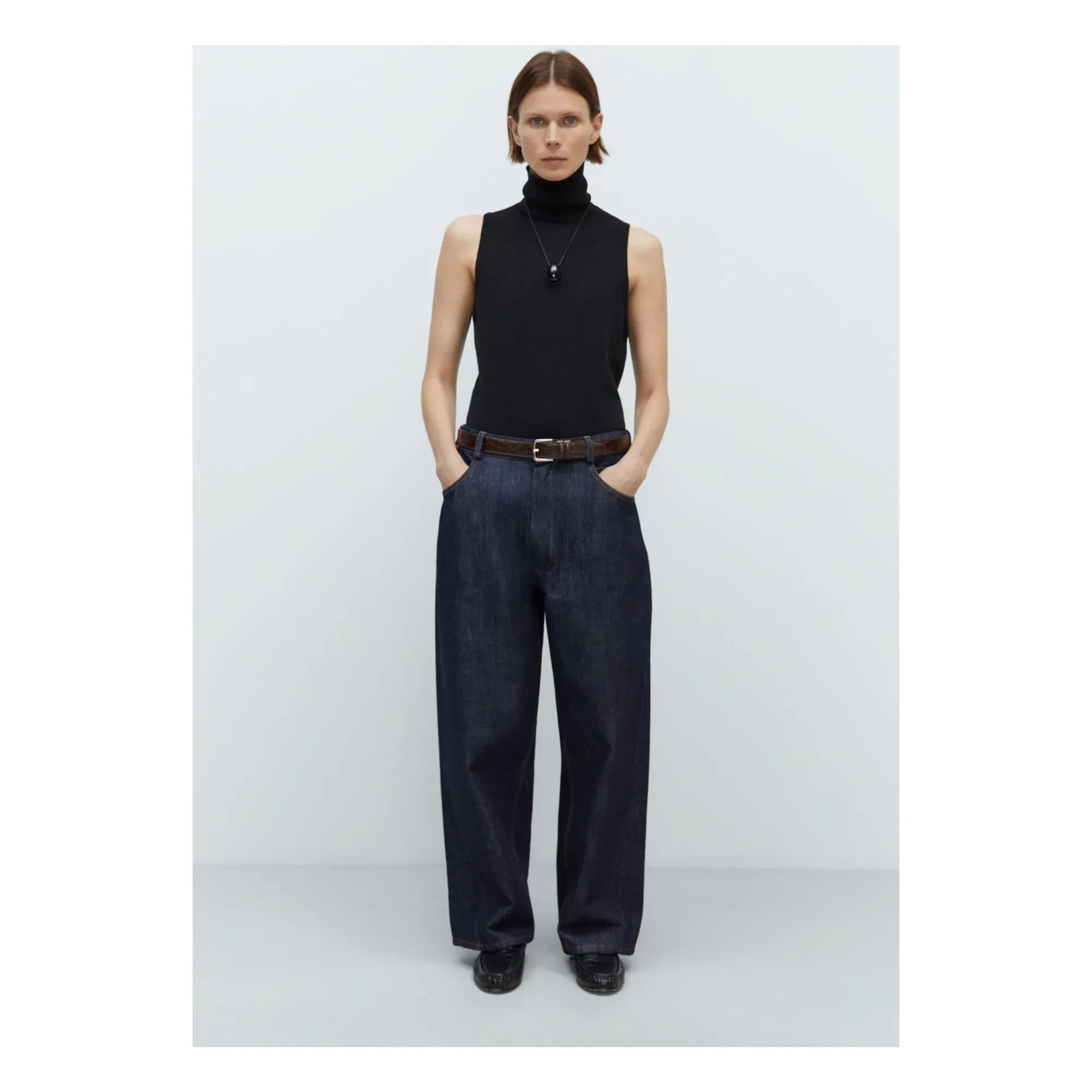 Cordera - Gerade Jeans aus recycelter Baumwolle | Indigo