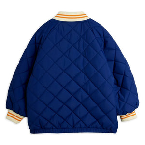 Mini Rodini - Gesteppte Pufferjacke aus recycelten Fasern | Dunkelblau