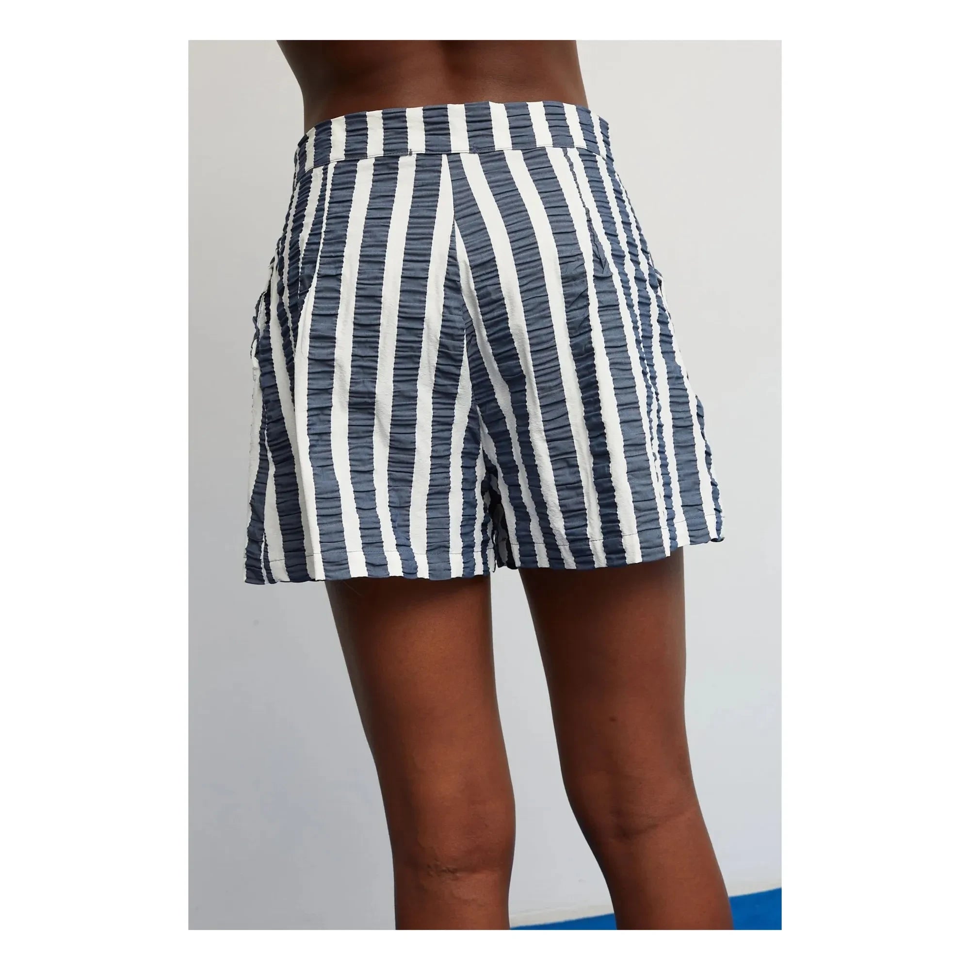 Dr Bloom - Star Striped Shorts | Dark Blue