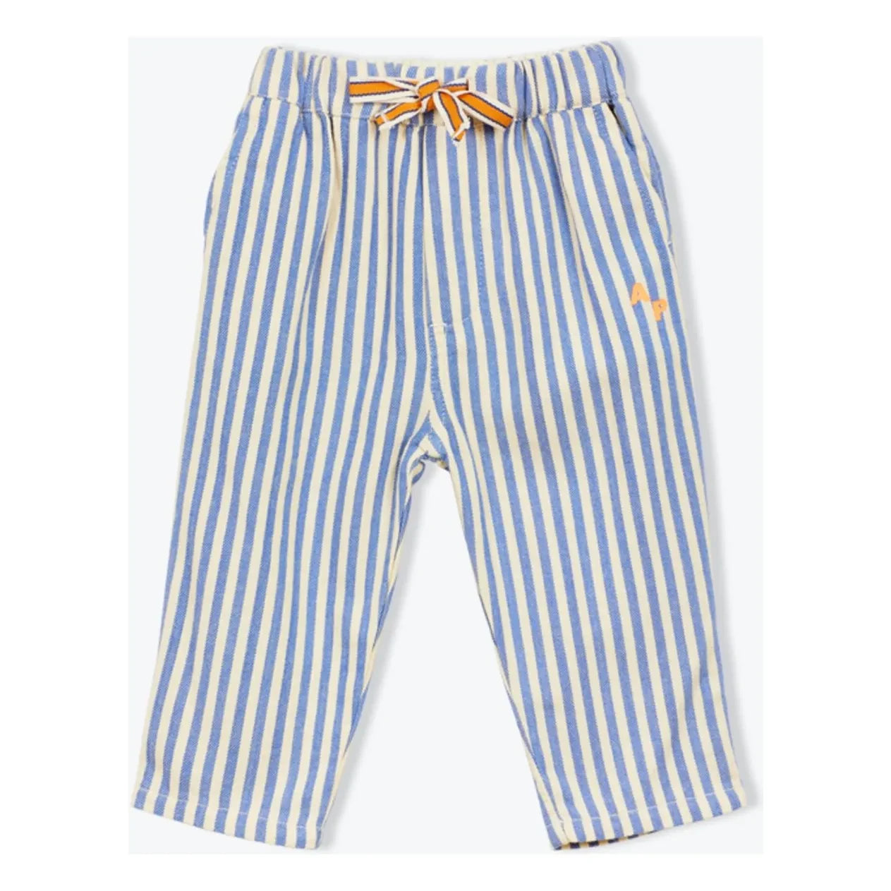 Arsène et Les Pipelettes – Gestreifte Jeans | Himmelblau
