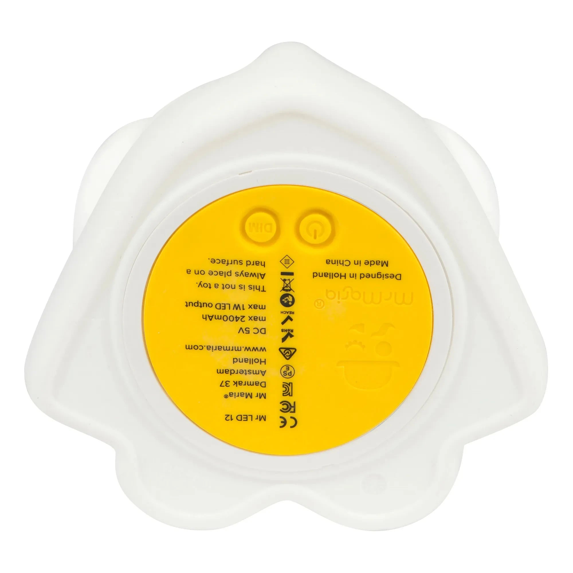 Mr Maria - Snuffy weiche Silikon-Nachtlampe