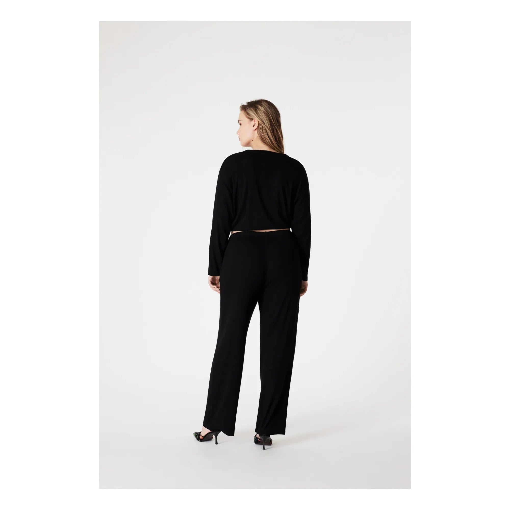 Icone - Elise Pajama Top | Black