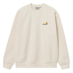 Carhartt WIP - American Script Sweatshirt | Ecru