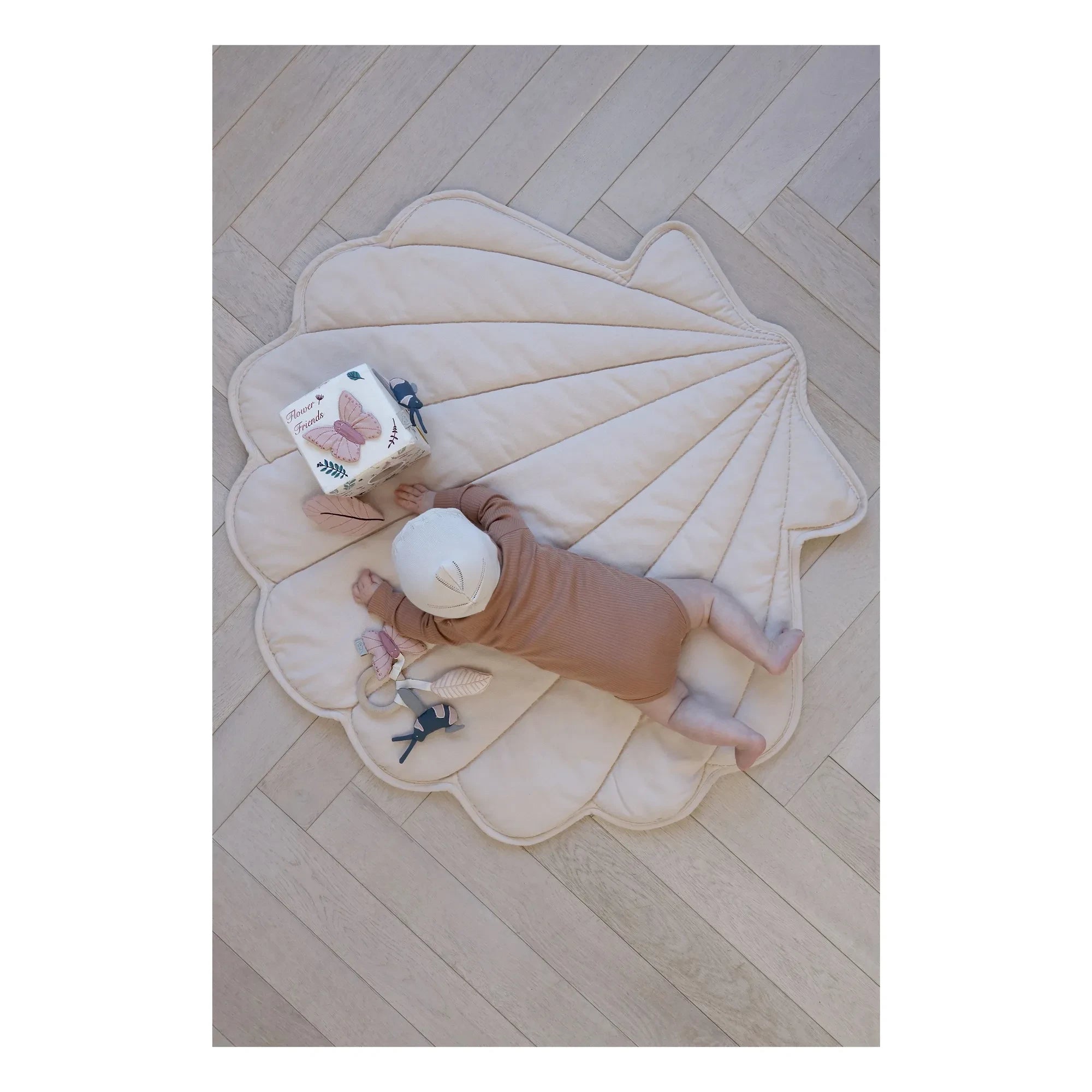 Cam Cam - Spielmatte Muschel | Beige