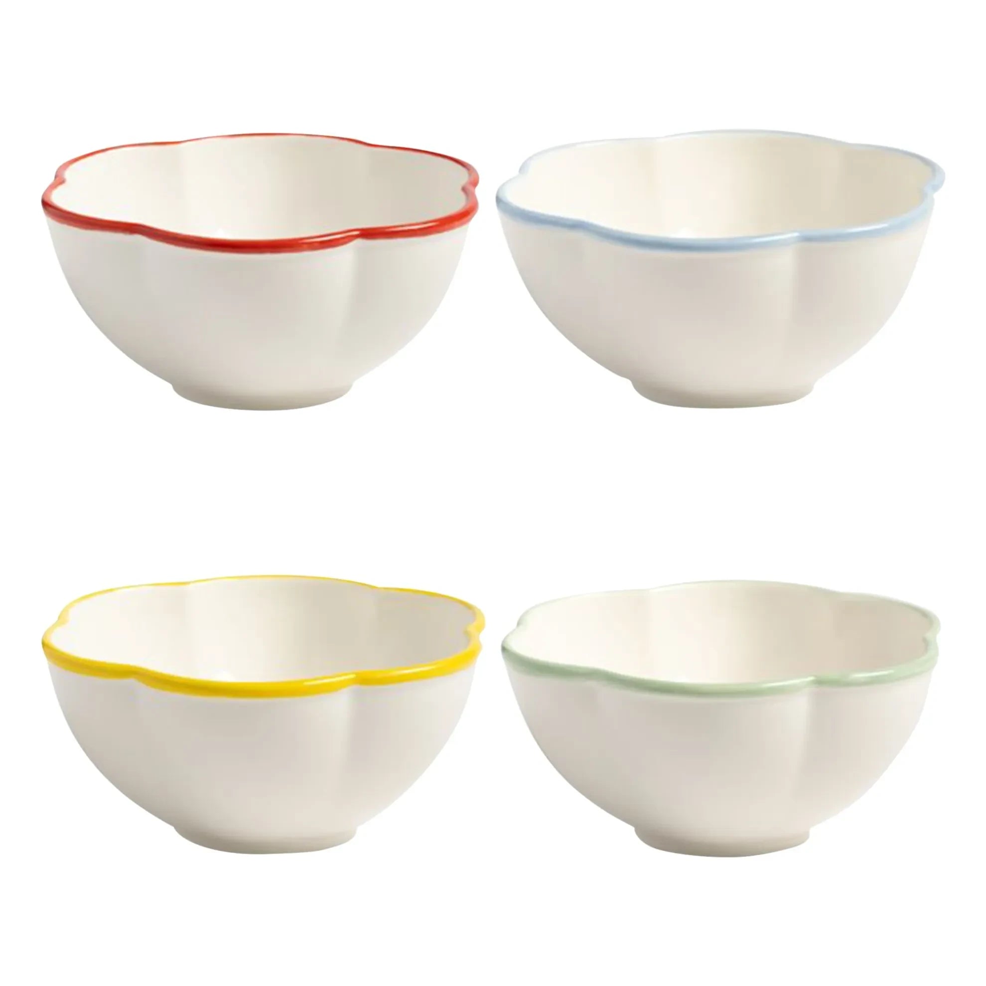 &Klevering - Folk Schalen - 4er Set