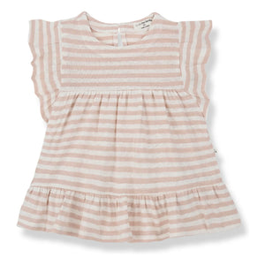 1+ in the family - Canadell Linen Dress | Powder Pink