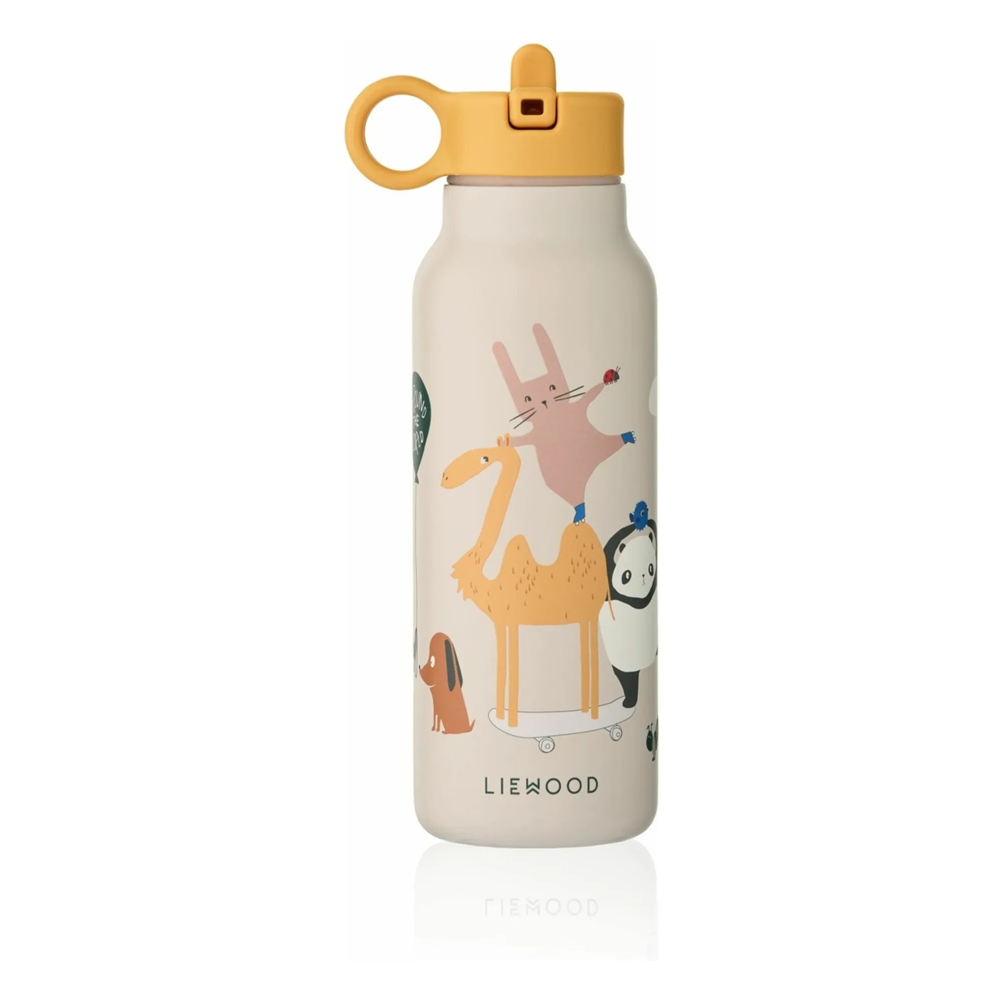 Liewood - Falk Trinkflasche - 350 ml | Around the world/Sandy