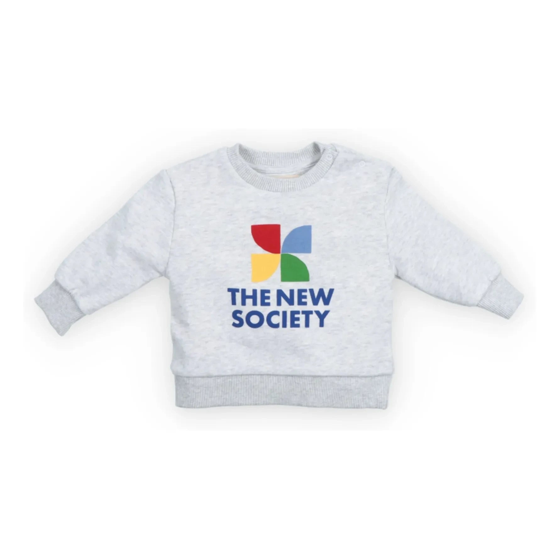 the new society - TNS Logolu sweatshirt | Gri melanj
