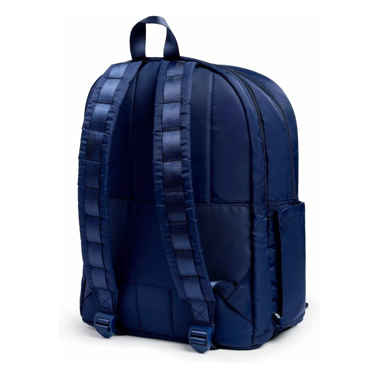 State Bags - Kane İki Cepli Sırt Çantası Mavi Chevron | Mavi