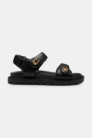 Coach Kadın Deri Sandalet Brynn Leather Sandal
