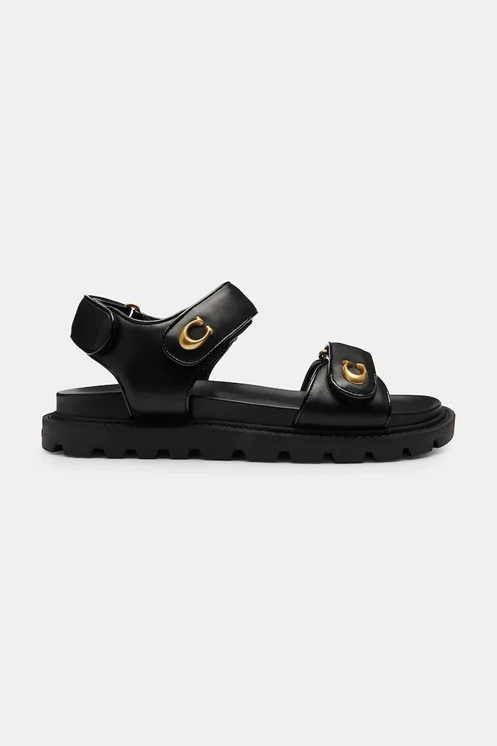 Coach Kadın Deri Sandalet Brynn Leather Sandal