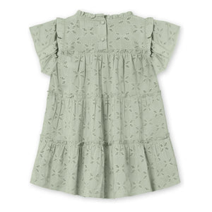 Fliink - Harper Embroidered Dress | Light Gray