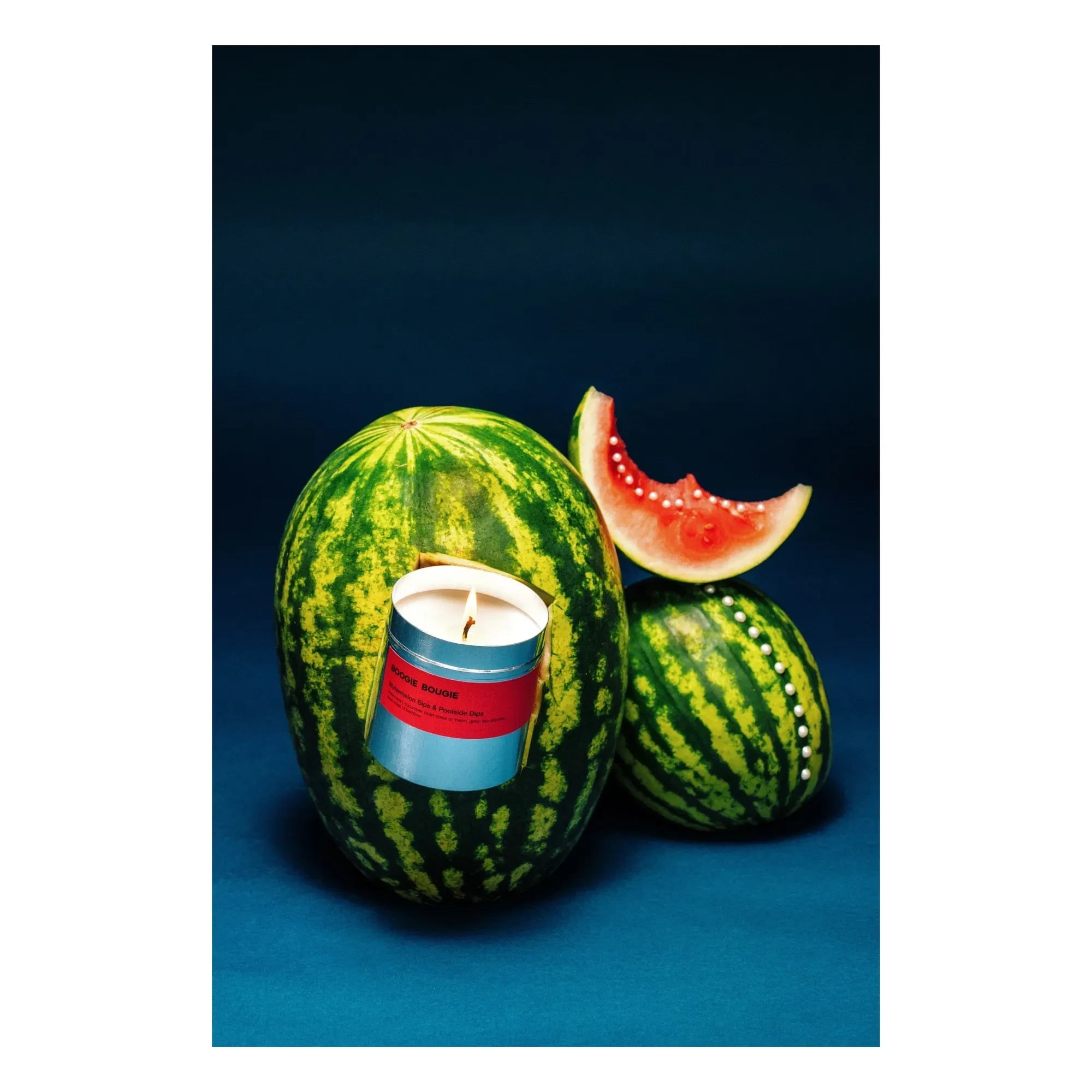 Boogie Bougie - Watermelon Flavors and Poolside Snacks Candle