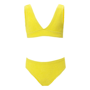 Sorbet Island - Aqua 2-teiliger Bikini | Gelb