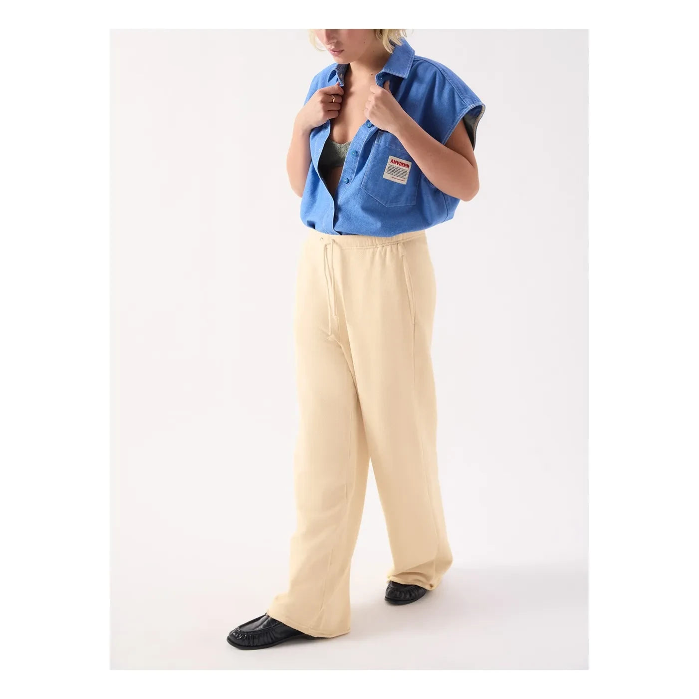 American Vintage - Atubay Pamuklu Jogger Pantolon | Ekru