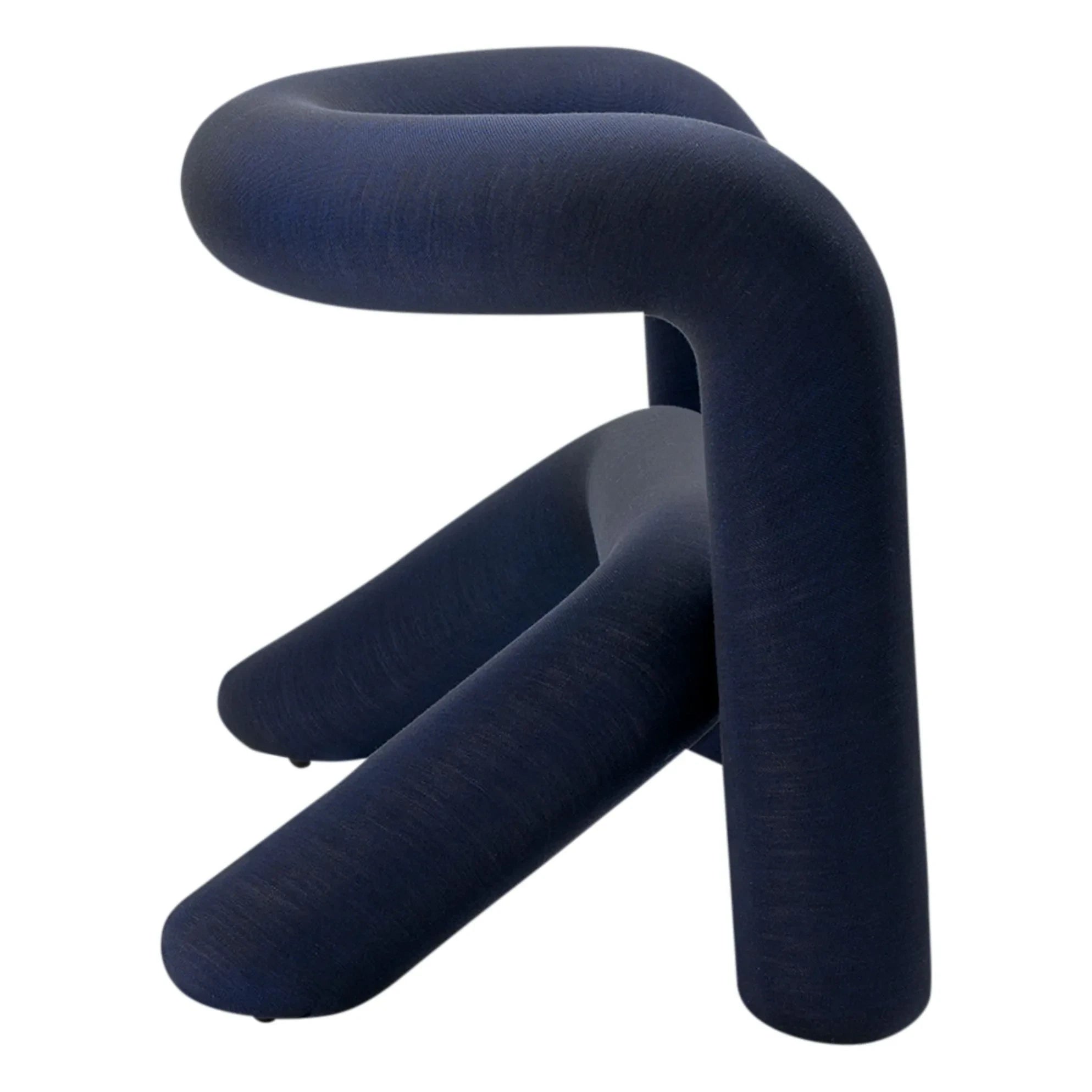 Moustache - Extra Bold Mixed Armchair - Big Game | Night Blue