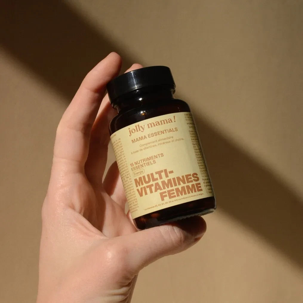 Jolly Mama - Mama Essentials multivitamin takviyesi - 60 kapsül