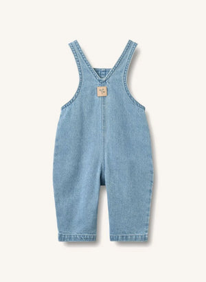 Wheat - Salopette Ivan in cotone biologico | Blu