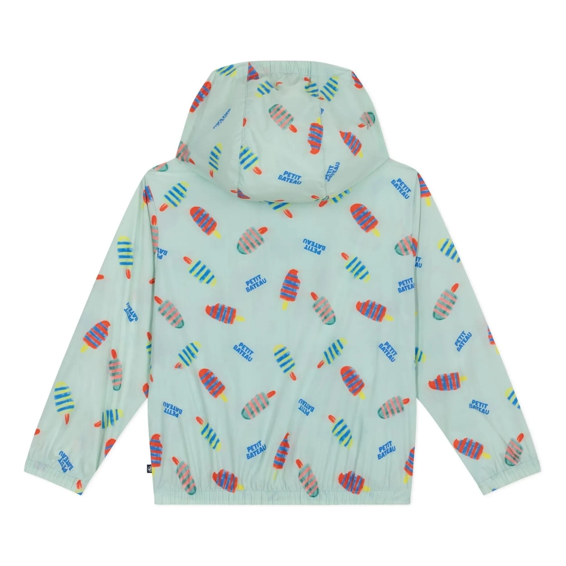 Petit Bateau - Windbreaker mit Blumenmuster | Weiß