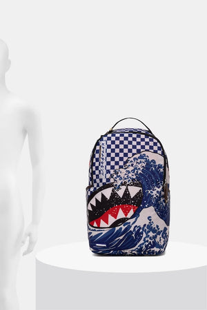 Sprayground - Ichimatsu-Moyo Camokawa Navy Backpack 910B8810NSZ