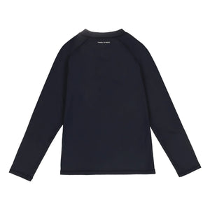 Tumble N'Dry – Santiago Bade-T-Shirt aus recycelten Fasern mit UV-Schutz | Nachtblau