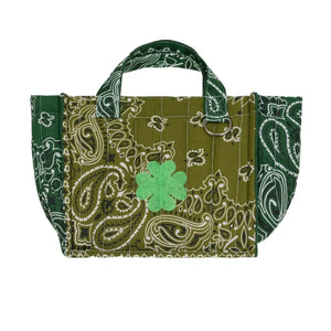 Call it by your name - Mini Tote Clover Pamuk | Yeşil
