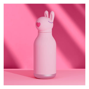 Asobu - Edelstahlflasche Rabbit | Hellrosa