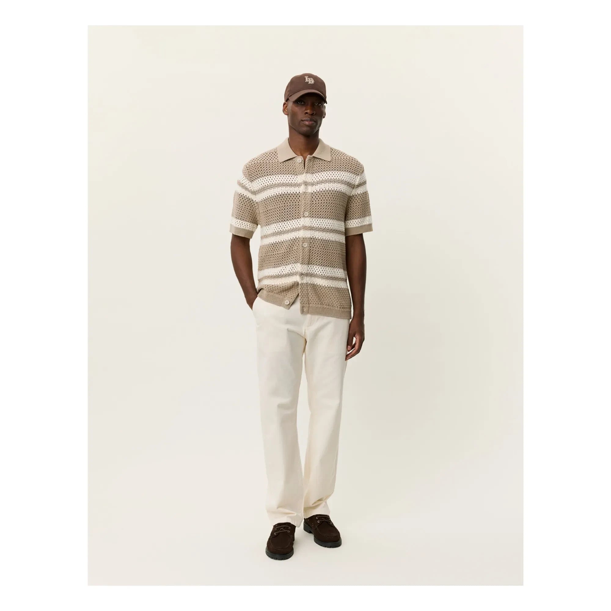 Les Deux - Gianni SS Short Sleeve Shirt | Black
