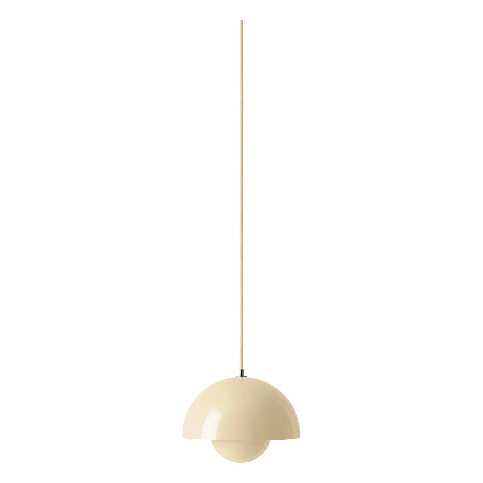 & Tradition – Pendelleuchte Flowerpot VP1, Verner Panton | Elfenbein