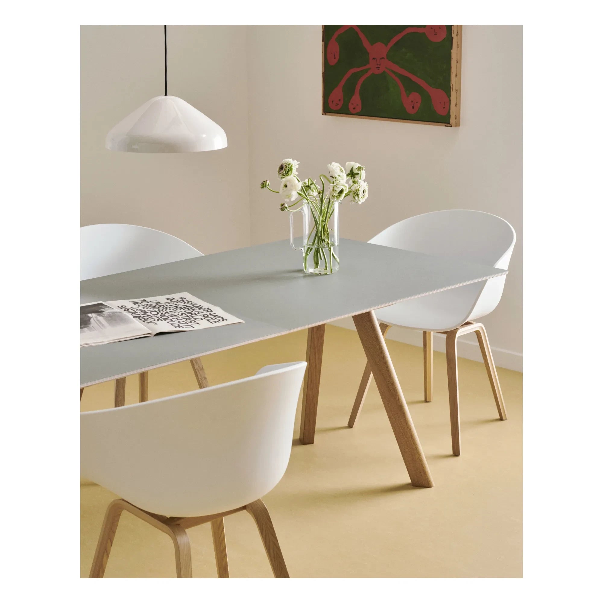Hay - AAC22 sandalye | Beyaz